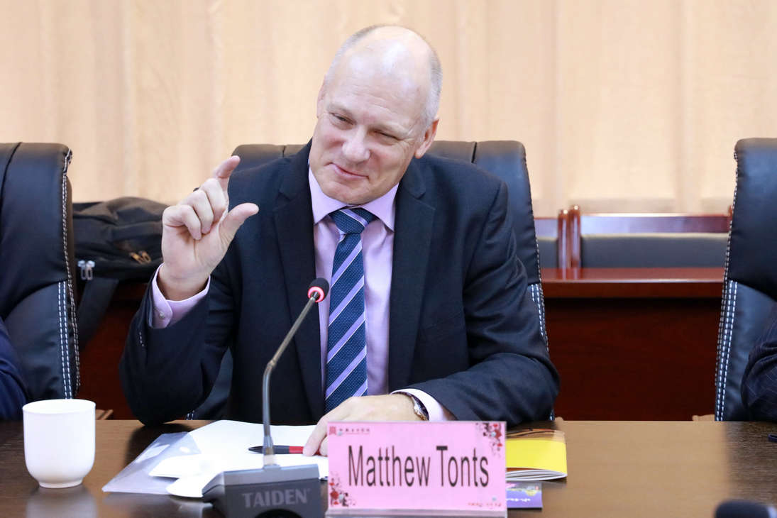 澳大利亚西澳大学副校长Matthew Tonts