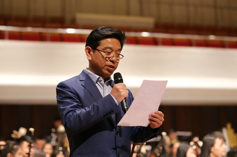 副院长冯力斌致欢迎辞